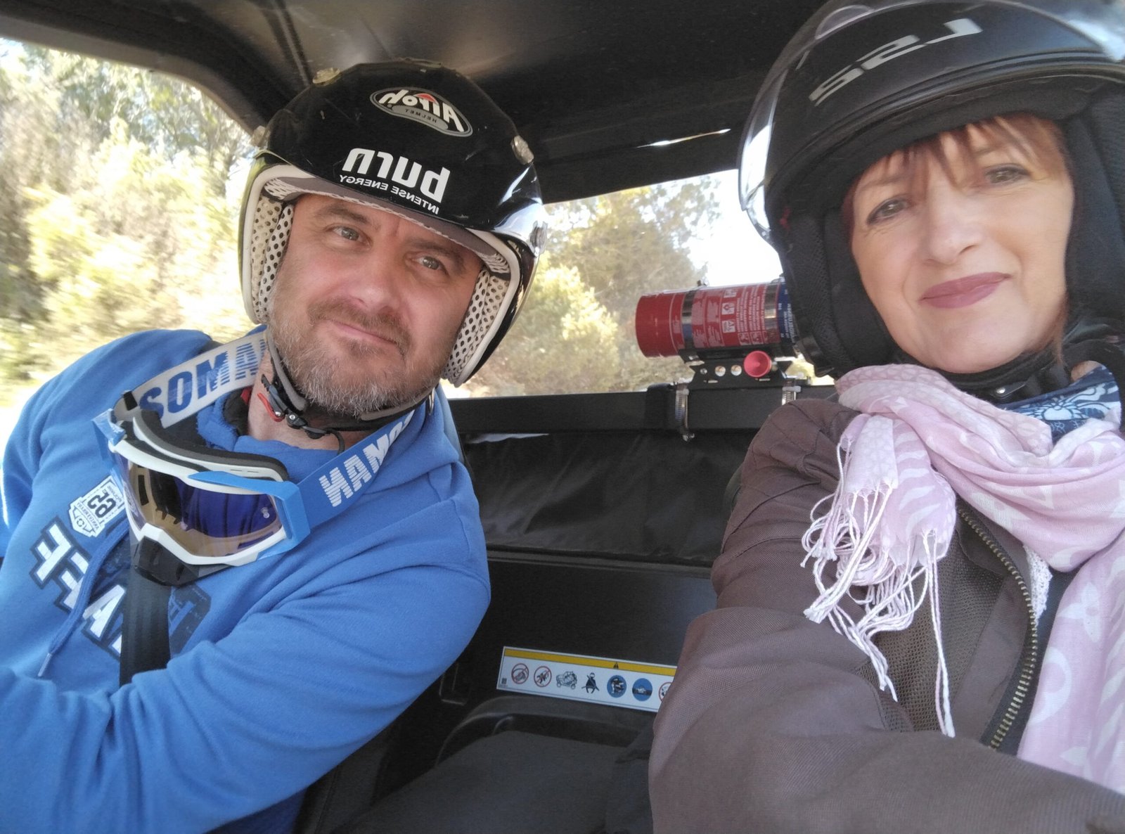 Sébastien et Isabelle, cofondateurs de TD&R OFF-ROAD
