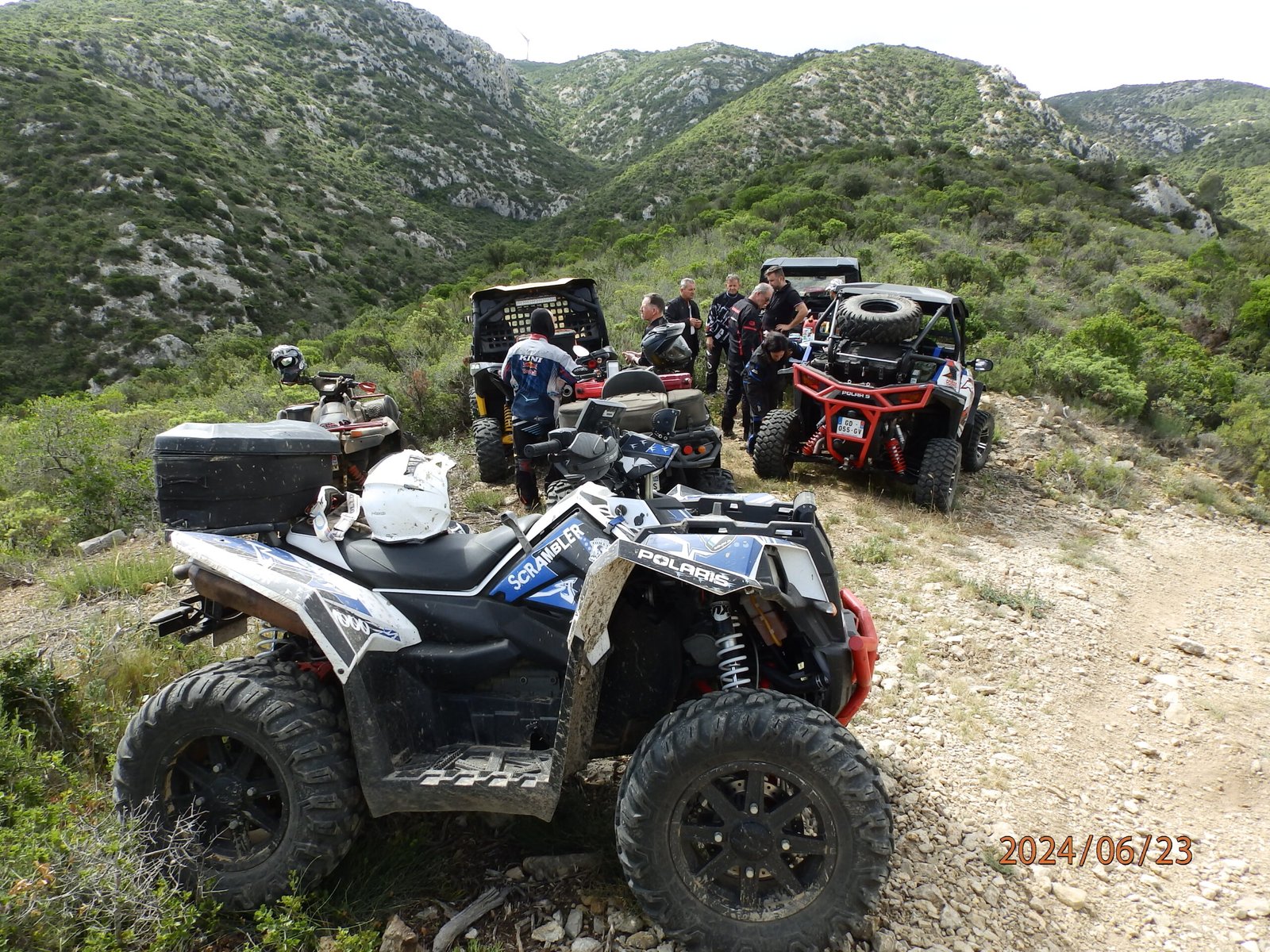 Randonnée encadrée en quad et SSV dans les Corbières